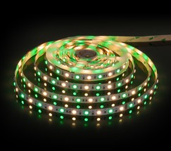 Лента светодиодная 60Led 14,4W IP20 RGB 3300K теплый белый (5050+5050 24V 60Led 14,4W IP20 RGBW)