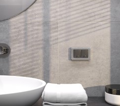 Розетка двойная влагозащ. с зазем. с защит. крышками и шторками (графит рифленый) (W1172204)