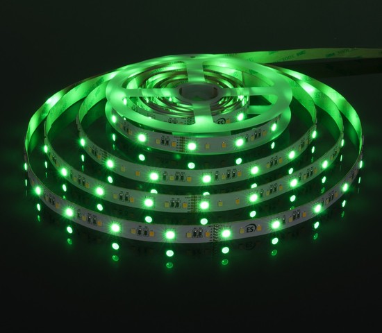 Лента светодиодная 90Led 16W IP20 MIX RGB 3300/6500 теплый белый/холодный белый (5050+2835+2835 90Led 16W IP20 RGBWW)