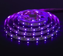 Лента светодиодная 90Led 16W IP20 MIX RGB 3300/6500 теплый белый/холодный белый (5050+2835+2835 90Led 16W IP20 RGBWW)