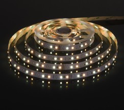 Лента светодиодная 90Led 16W IP20 MIX RGB 3300/6500 теплый белый/холодный белый (5050+2835+2835 90Led 16W IP20 RGBWW)