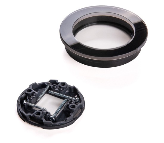 Рамка на 1 пост (Черный) (W0015108)