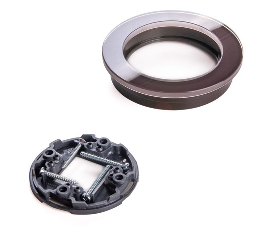 Рамка на 1 пост (Коричневый) (W0015114)