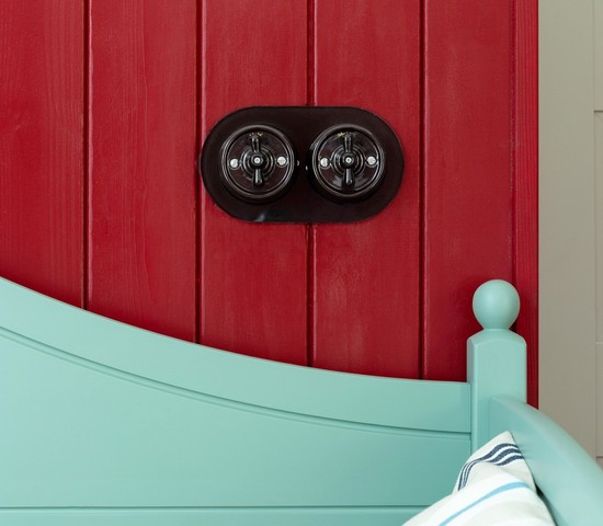 Рамка на 2 поста (Черный) (W0025108)