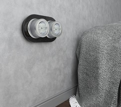 Рамка на 2 поста (Черный) (W0025108)