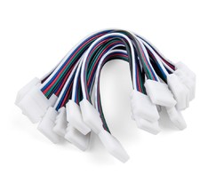 Коннектор для лент 5050+5050 24V 60Led 14,4W IP20 RGBW, 5050 24V 60Led 14,4W IP20 RGBW гибкий двусторонний (10pkt)