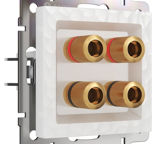 Акустическая розетка (hammer белый) (W1285001)