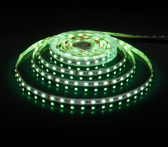 Лента светодиодная 60Led 24W IP20 RGB 6500K холодный белый (5050 24V 60Led 24W IP20 RGBW)