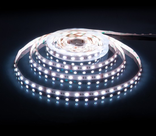 Лента светодиодная 60Led 24W IP20 RGB 6500K холодный белый (5050 24V 60Led 24W IP20 RGBW)