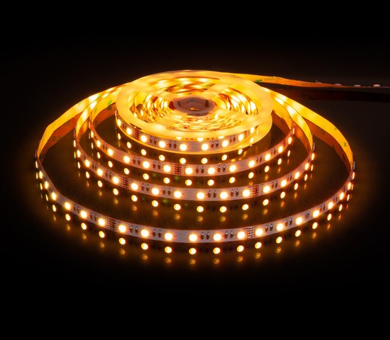 Лента светодиодная 60Led 24W IP20 RGB 6500K холодный белый (5050 24V 60Led 24W IP20 RGBW)