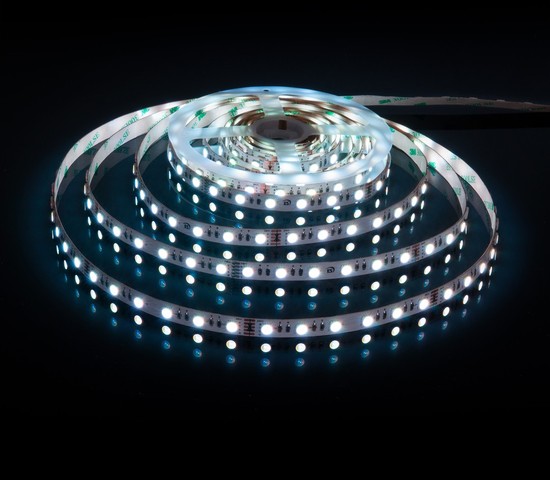 Лента светодиодная 60Led 24W IP20 RGB 4200K дневной белый (5050 24V 60Led 24W IP20 RGBW)