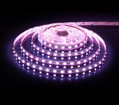 Лента светодиодная 60Led 24W IP20 RGB 3300K теплый белый (5050 24V 60Led 24W IP20 RGBW)