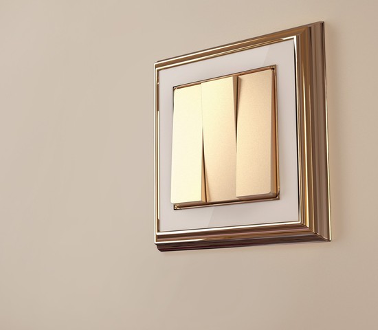 Набор клавиш для выключателя трехклавишного (шампань) (W1139011)