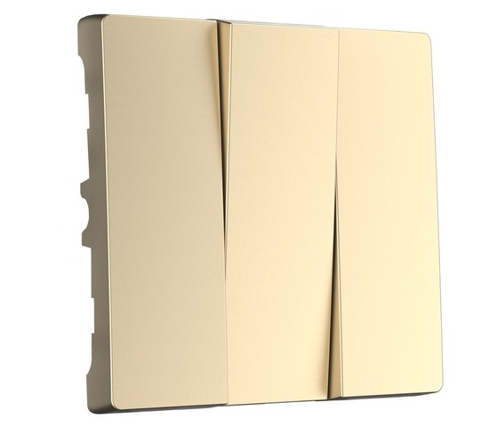 Набор клавиш для выключателя трехклавишного (шампань) (W1139011)