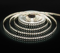 Лента светодиодная 240Led 16W IP20 MIX 3300/6500 теплый белый/холодный белый (2835+2835 24V 240Led 16W IP20)