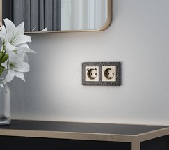 Накладка для розетки USB (шампань) (W1179511)