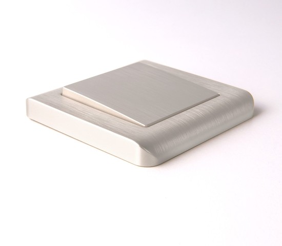 Клавиша для выключателя перекрестного (перламутровый рифленый) (W1119013)