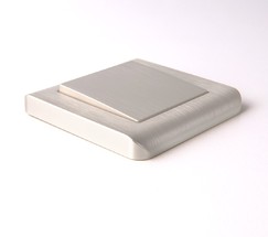 Клавиша для выключателя перекрестного (перламутровый рифленый) (W1119013)