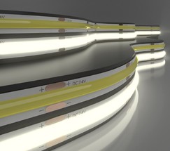 Лента светодиодная 352Led 11W IP20 4200K дневной белый (COB 24V 352Led 11W IP20)