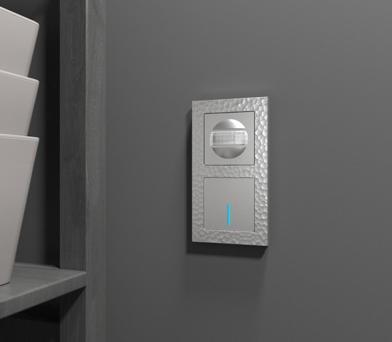 Датчик движения 500 Вт, двухпроводный (серебряный) (W1155106)