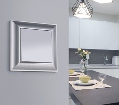 Выключатель одноклавишный проходной (серебряный) (W1112006)