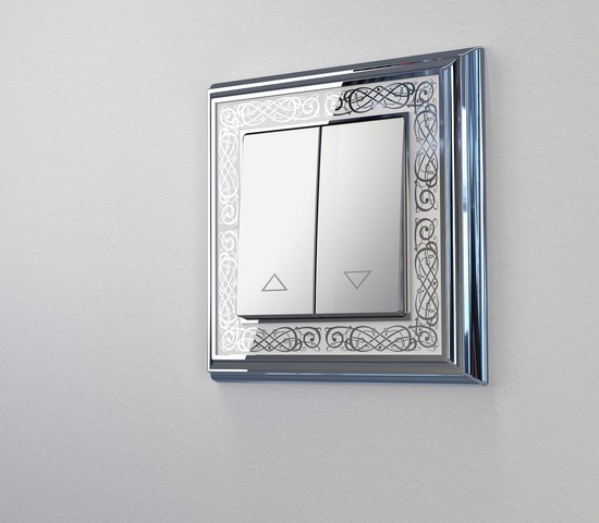 Выключатель жалюзи (серебряный) (W1124506)