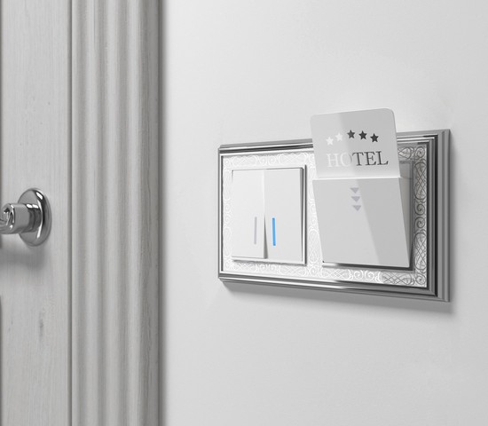 Рамка на 2 поста Palacio Gracia (хром/белый) (W0021431)