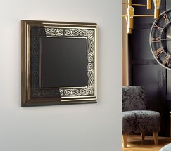 Рамка на 1 пост Palacio Gracia (золото/черный) (W0011430)