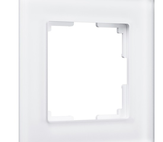 Рамка на 1 пост Favorit (белый матовый,стекло) (W0011105)