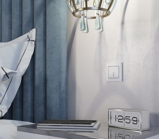 Рамка на 1 пост Favorit (белый матовый,стекло) (W0011105)