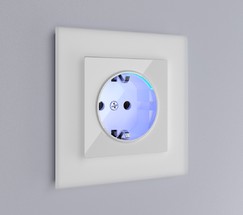 Рамка на 1 пост Favorit (белый матовый,стекло) (W0011105)