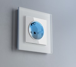 Рамка на 1 пост Favorit (белый матовый,стекло) (W0011105)