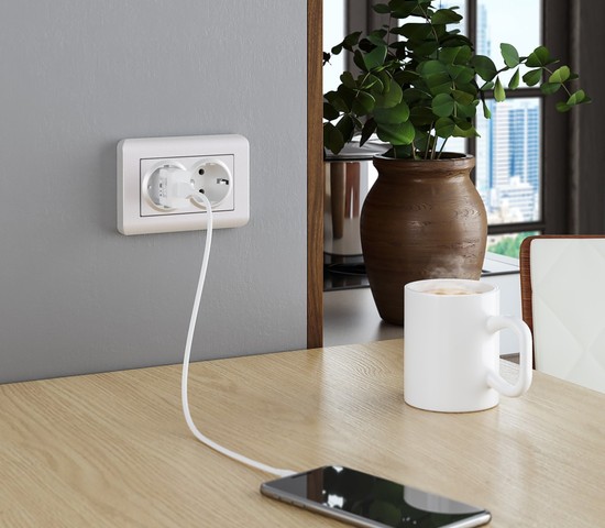 Рамка для двойной розетки Stream (перламутровый) (W0082113)