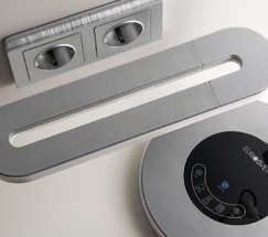 Рамка на 2 поста Stream (серебряный) (W0022106)