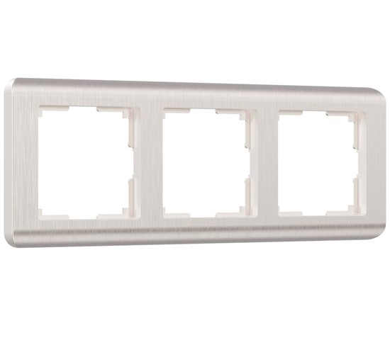 Рамка на 3 поста Stream (перламутровый) (W0032113)