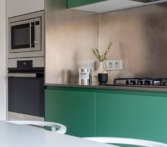 Выключатель одноклавишный проходной (cеребряный рифленый) (W1112009)