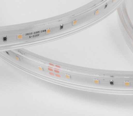 Лента светодиодная 220V 14,4W 120Led 2835 IP65 4200 дневной белый, 50 м (LS015 220V)