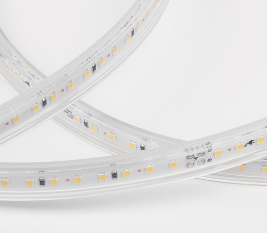 Лента светодиодная 220V 8W 60Led 2835 IP65 4200 дневной белый, 50 м (LS014 220V)