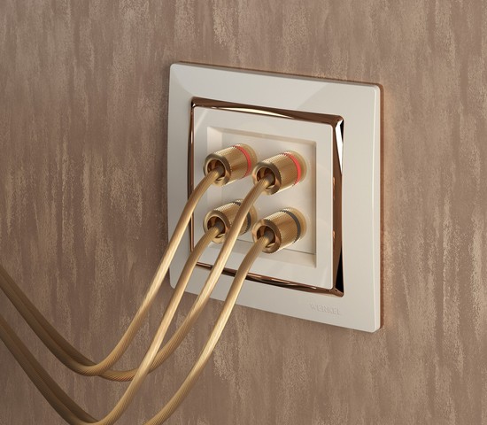 Акустическая розетка (слоновая кость) (W1185003)