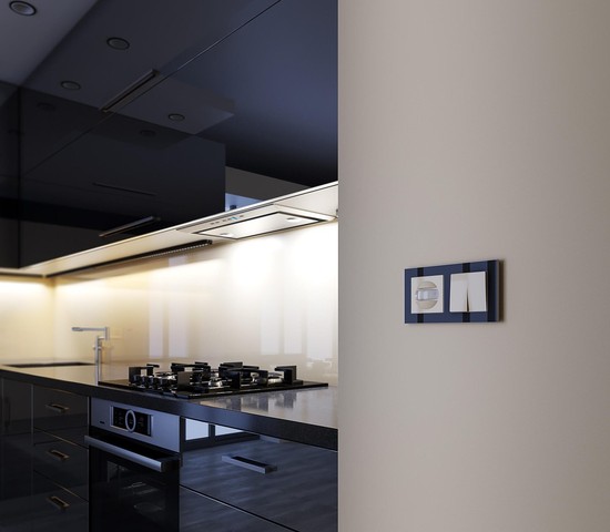 Датчик движения 500 Вт, двухпроводный (слоновая кость) (W1155103)