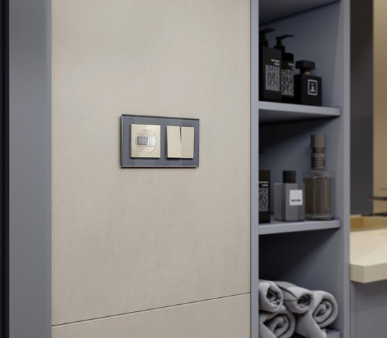 Датчик движения 500 Вт, двухпроводный (слоновая кость) (W1155103)