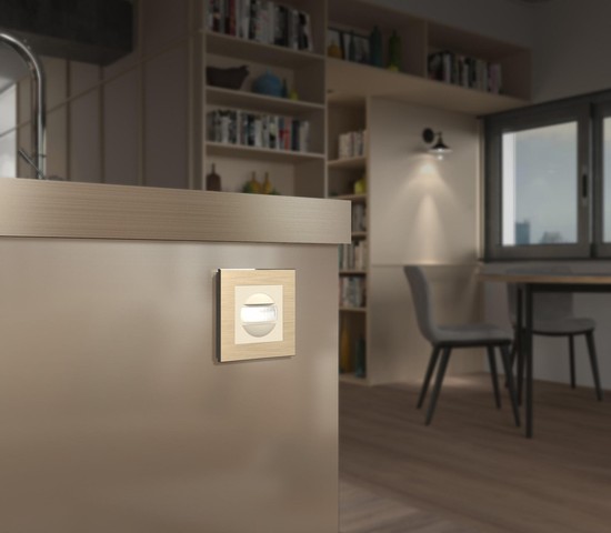 Датчик движения 500 Вт, двухпроводный (слоновая кость) (W1155103)