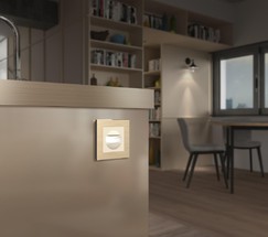 Датчик движения 500 Вт, двухпроводный (слоновая кость) (W1155103)