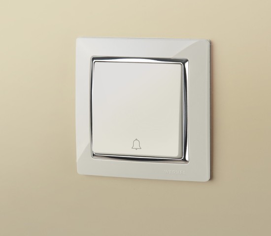 Кнопка звонка (слоновая кость) (WL03-04-01)