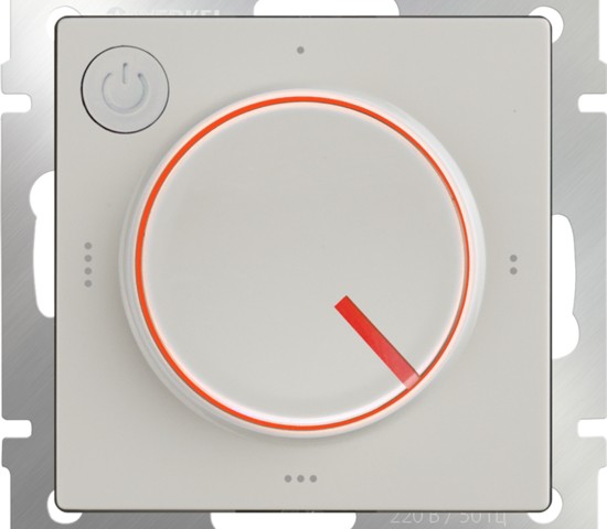 Терморегулятор электромеханический для теплого пола (слоновая кость) (W1151103)