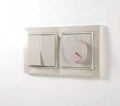 Терморегулятор электромеханический для теплого пола (слоновая кость) (W1151103)