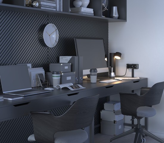 Розетка тройная с заземлением и шторками Gallant (черный/хром) (W5073135)