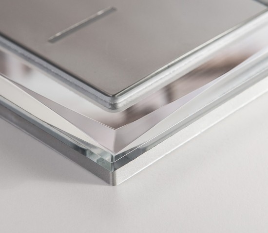 Рамка на 1 пост Diamant (зеркальный) (W0011220)