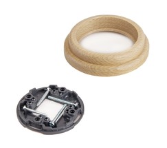 Рамка на 1 пост (светлый бук) (W0015224)