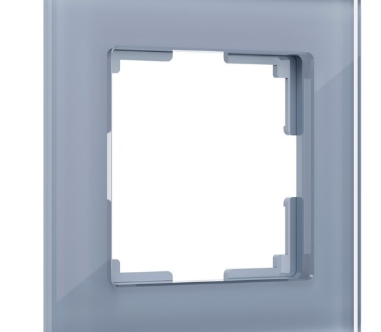 Рамка на 1 пост Favorit (серый,стекло) (W0011115)